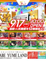 かすかべ夢らんど 9 17 水 新台入替 10時開店 パチンコ スロット 夢らんど グループ